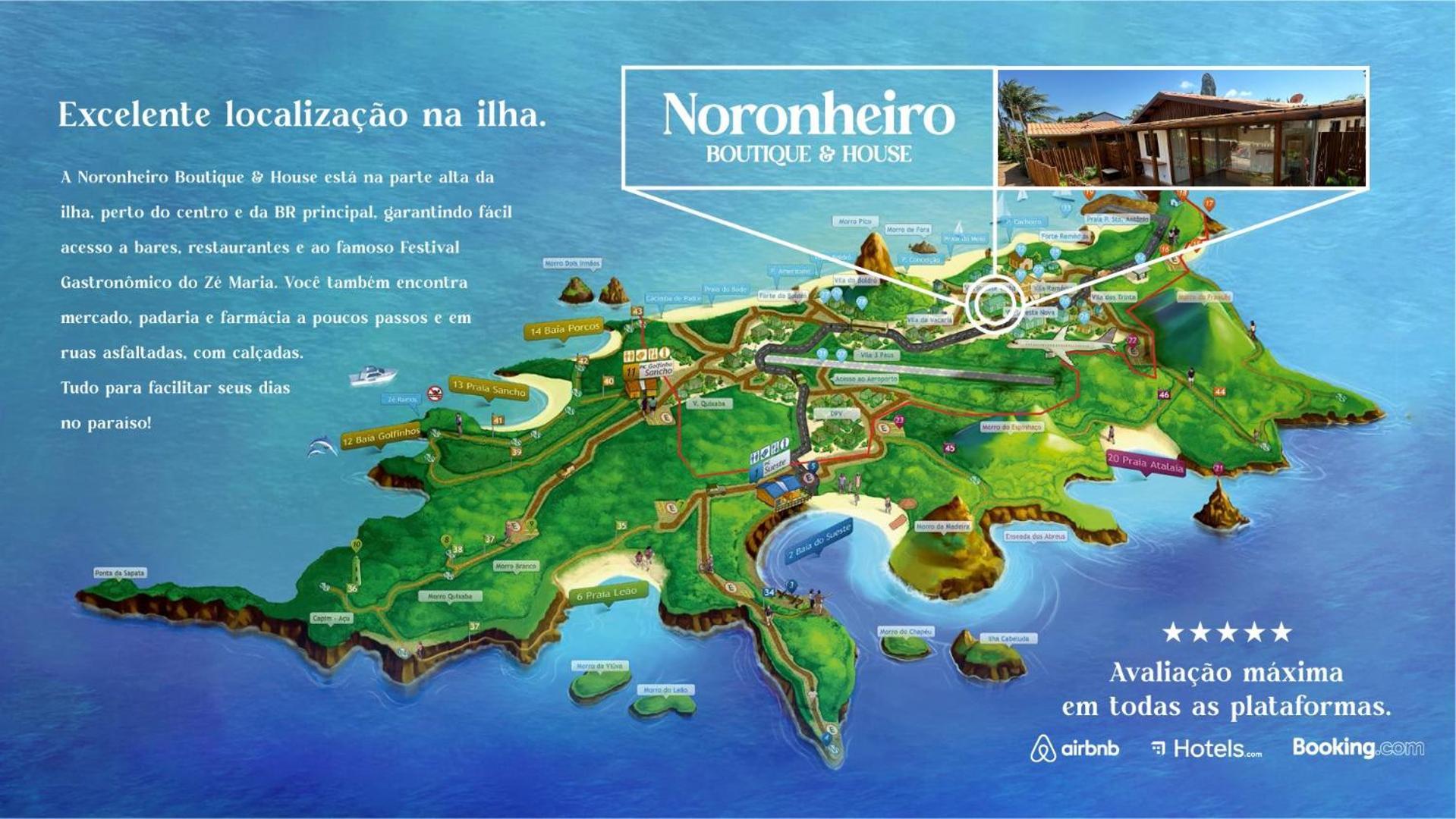 Aparthotel Casa Noronheiro Fernando de Noronha Zewnętrze zdjęcie